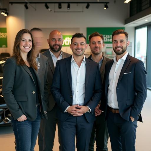 Team di Autonoleggio Verdi al completo